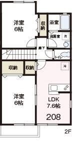 西鶴間KIガーデンズ 壱番館の間取り画像