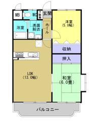 Neo Palaceの間取り画像
