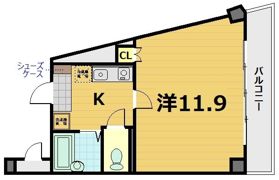 クレスト草津の間取り画像