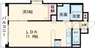 キャッスル山崎町の間取り画像