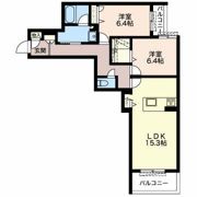 シャーメゾンステージ豊橋の間取り画像