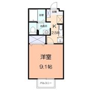 メゾン・ベルグⅡの間取り画像