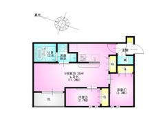 REGALEST KB 土呂駅前の間取り画像