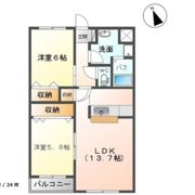 プランドール柏木の間取り画像