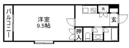 パレス河原町の間取り画像
