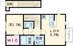 フルールBの間取り画像