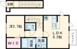 フルールBの間取り画像