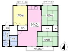 オブジュダールSHIBATAの間取り画像