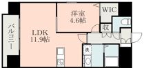 elcia新町の間取り画像
