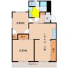 石川コーポ1の間取り画像