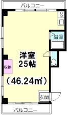 所沢マコトビルの間取り画像