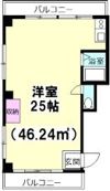 所沢マコトビルの間取り画像