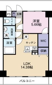 WINDOM亀川の間取り画像