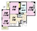 黒来マンションの間取り画像