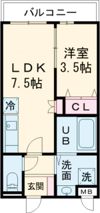 エレガンス藤井寺の間取り画像