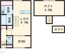 ユーリア宝出の間取り画像