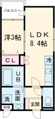 エレガンス藤井寺の間取り画像