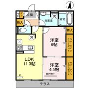 アコルデ西岩田の間取り画像