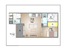 REGALEST 法界院 仮称）REGALEST 北方4の間取り画像