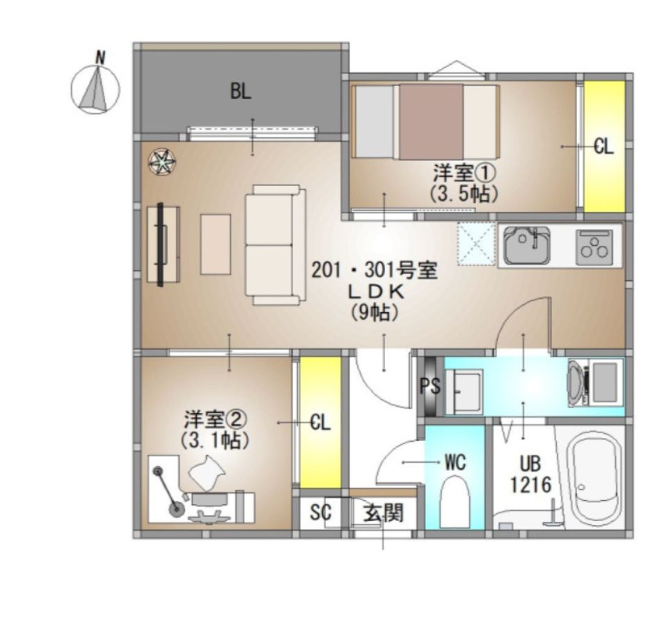 間取図