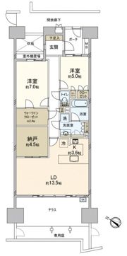 パークシティさいたまの間取り画像