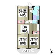 風見鶏グランドハイツⅡの間取り画像
