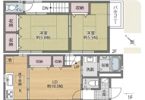 新宿区早稲田戸建の間取り画像