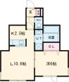 Glanz信濃の間取り画像