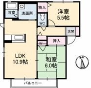 パストラルコートの間取り画像