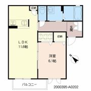シャーメゾン大川の間取り画像