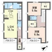 ヌーベルフルールの間取り画像