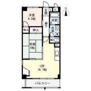 コーポ睦の間取り画像