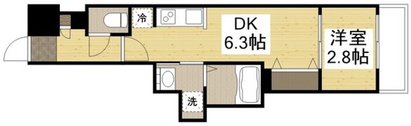 月光加賀の間取り画像