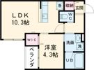 アンフィールドの間取り画像