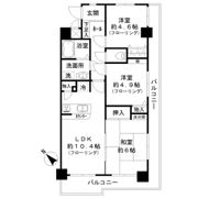 セザール八坂の間取り画像
