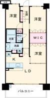 ルネ富雄の間取り画像