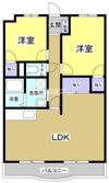 ラポール下俣南の間取り画像
