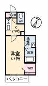 シャーメゾン アチーブメントkumiの間取り画像