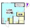 コートのざきの間取り画像