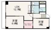 ロアシズオカの間取り画像