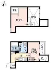 Sorriso Vita 諸岡(ソリッソヴィータ)の間取り画像