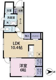 テラスハウス仲通の間取り画像