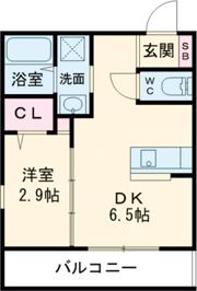 GAZELLE NOAH尼崎尾浜Ⅱの間取り画像