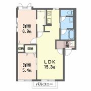 ベルメゾン裾花 SEの間取り画像