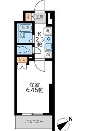 ラクラス杉並方南町の間取り画像
