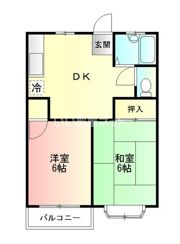 ドミールの間取り画像