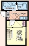 uniks二俣川（ユニクス）の間取り画像