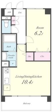 ブラウニーココの間取り画像