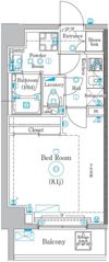 DIPS四ツ木の間取り画像