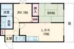 ハイツイベールの間取り画像